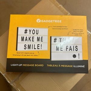 Light up message board